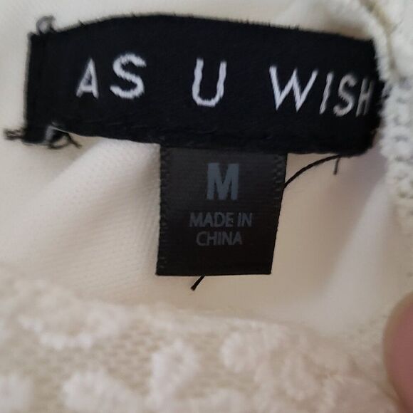 As U Wish White Sleeveless Dress - Picture 4 of 4